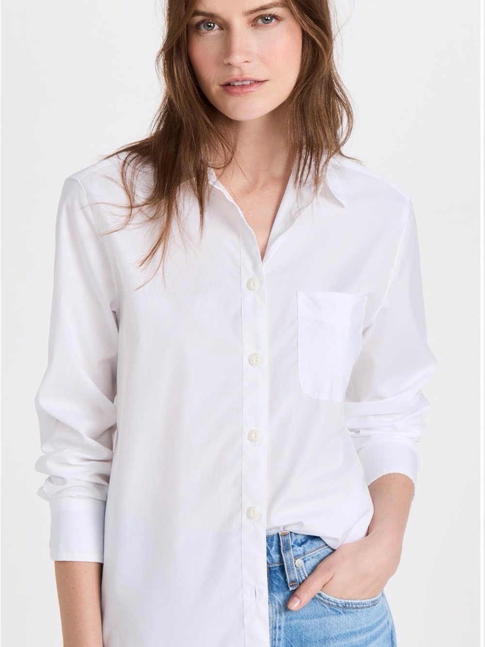 NWT | Rag & Bone | ICON Maxine Button Down Shirt | White | Small